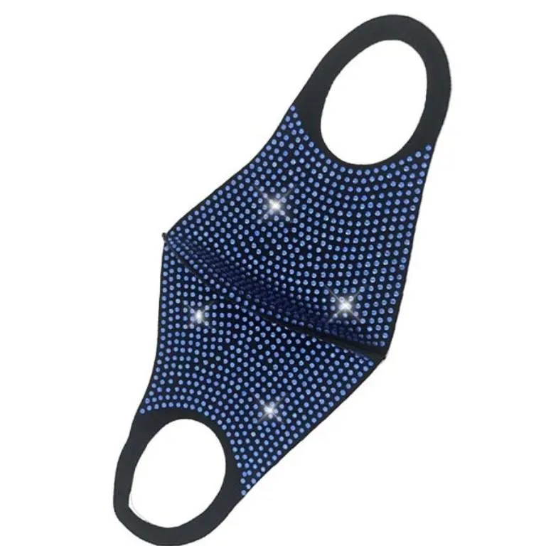 6-Pack: Rhinestone Bling Face Mask