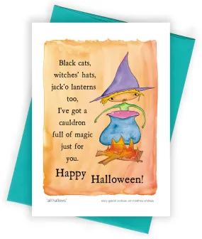 All Hallows Greeting Card