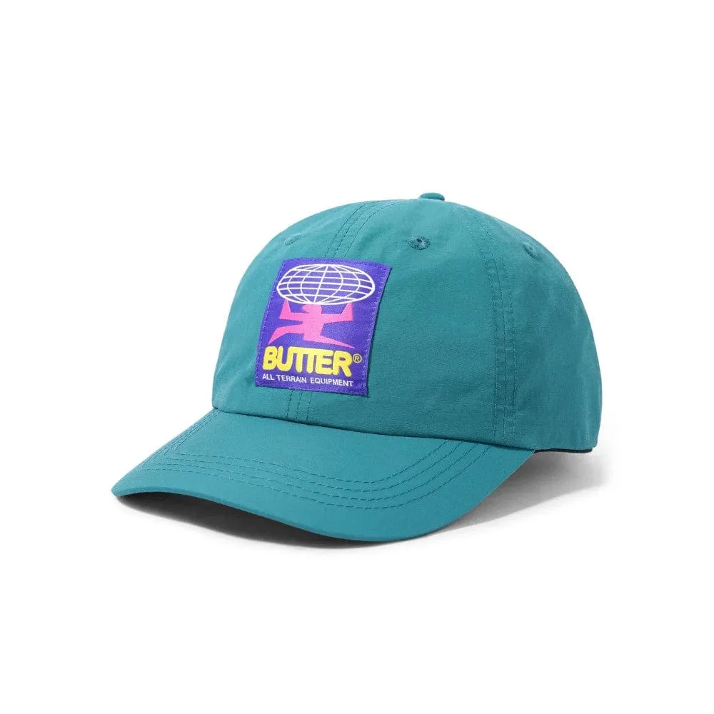 Butter Goods Terrain 6 Panel Cap Teal OSFA