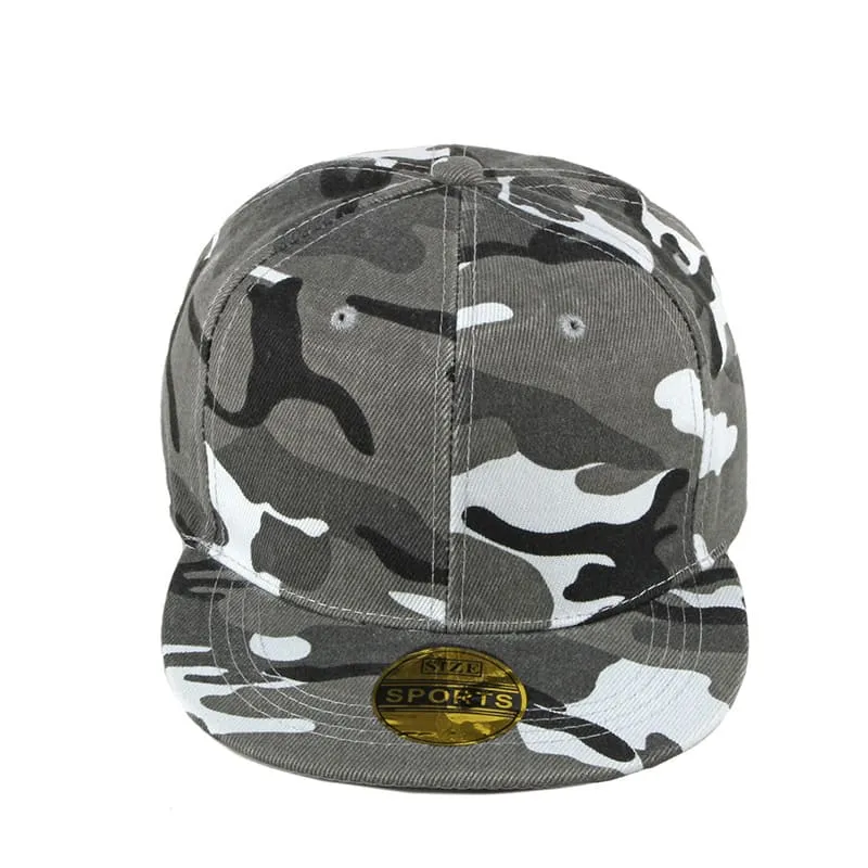 Classic Camouflage Snapback Cap