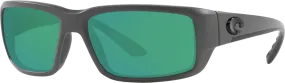 Costa Del Mar Fantail Sunglasses - Matte Gray/Green Mirror 580G