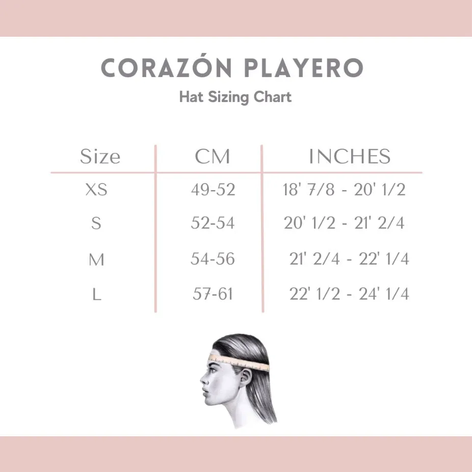 Exclusive Light Pink Sophie Hat by Corazon Playero