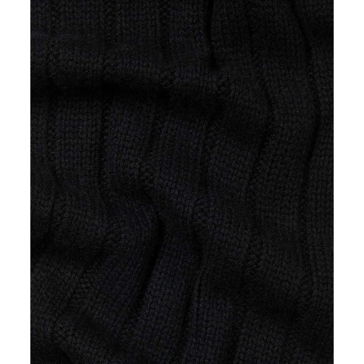 Falke Sporty Rib Cashmere Scarf - Black