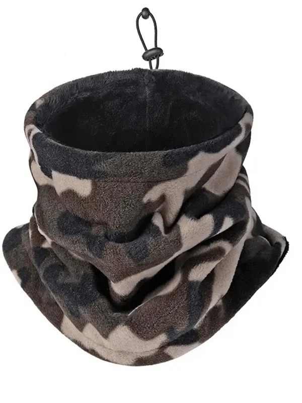 Fleece Neck Warmer Gaiter - Unisex Thermal Scarf - SF1992