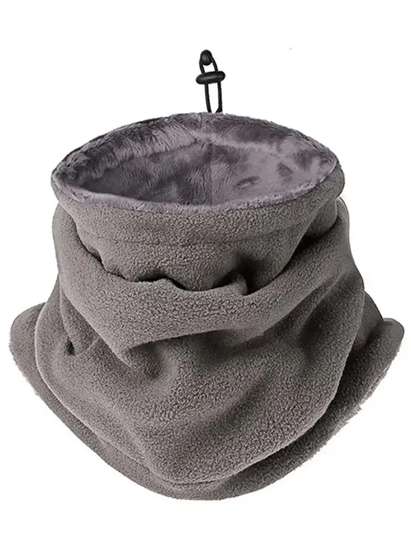 Fleece Neck Warmer Gaiter - Unisex Thermal Scarf - SF1992