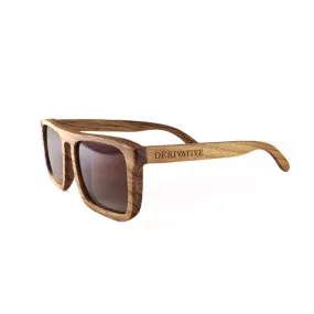 Greysun | Polarized Zebra Wood Sunglasses