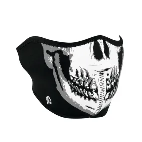 Half Mask Skull Glow In Dark