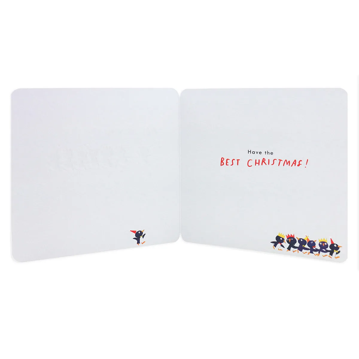 Hallmark Christmas Card For All - Penguin Party