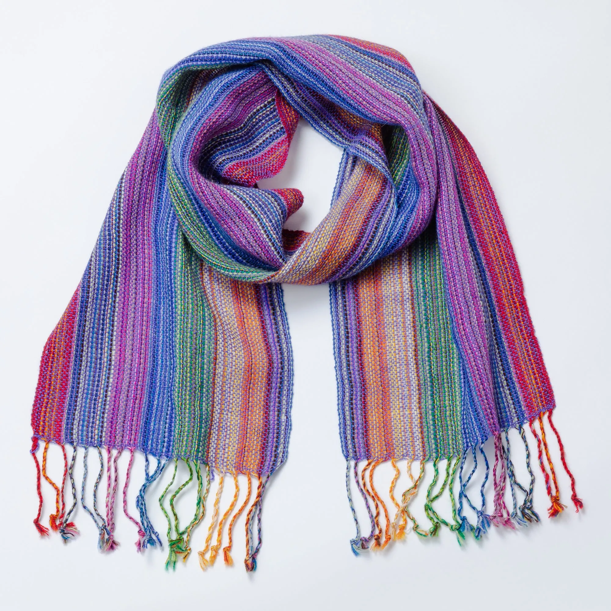 Hand-loomed Alpaca Scarf | Fair Trade, 100% Alpaca Fiber