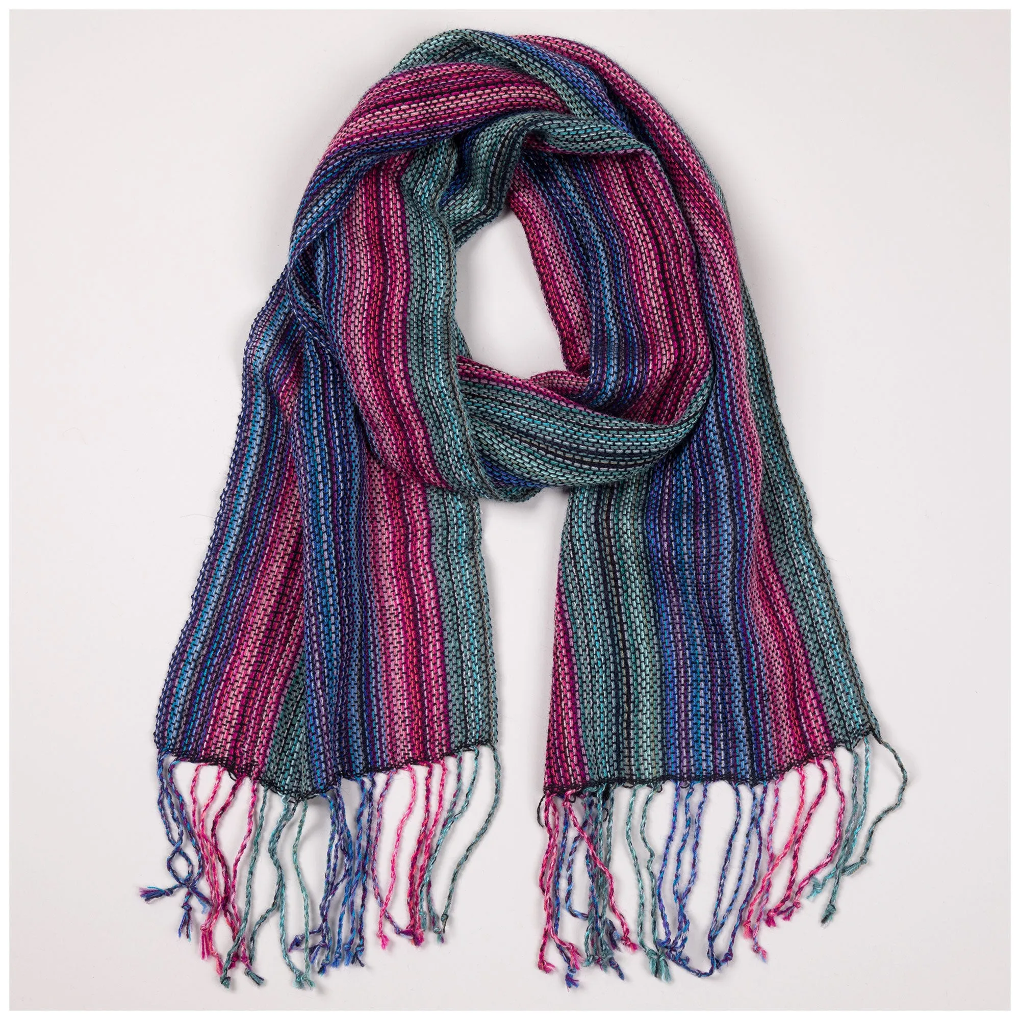 Hand-loomed Alpaca Scarf | Fair Trade, 100% Alpaca Fiber