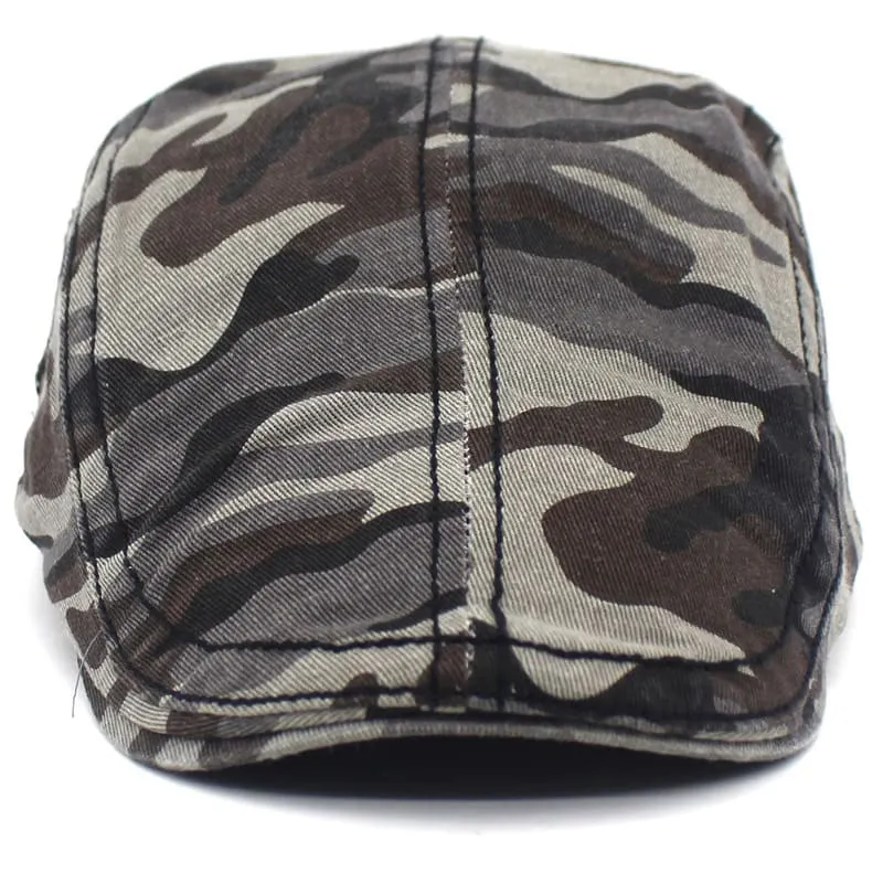 Lamarck Camouflage Flat Cap