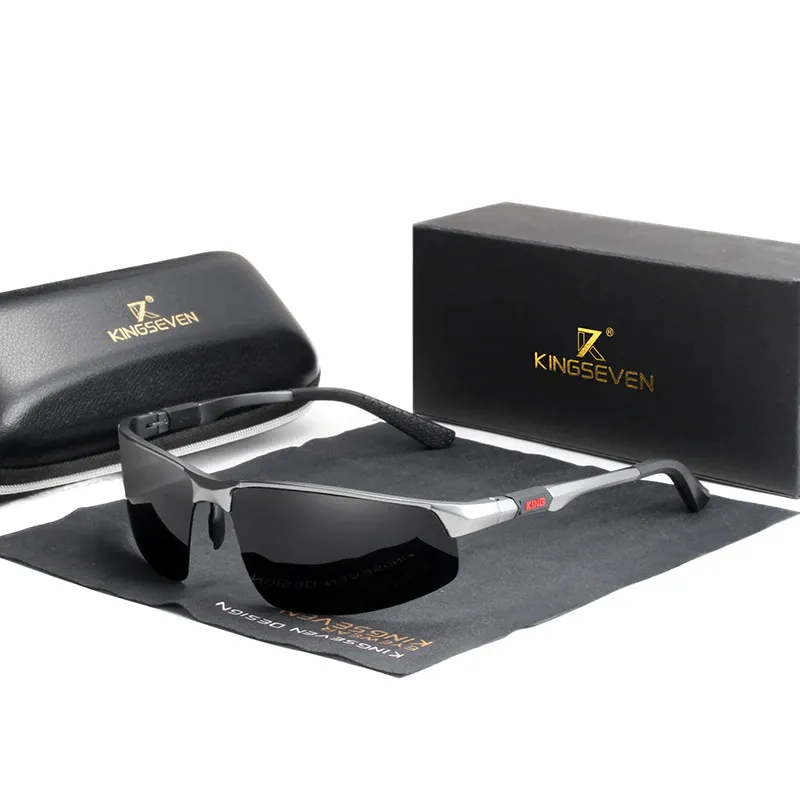 Men Polarized Sunglasses - Aluminum Driving Sunglasses