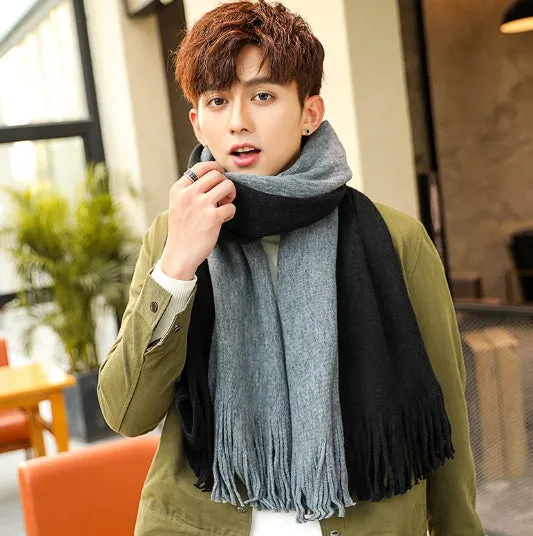 Men Scarves Can Match Colors Fashion