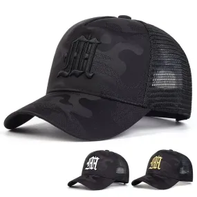 Mindset Black Camouflage Trucker Cap