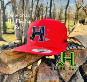 NEW 2024 JH Cap- All Red JH Flecha cap