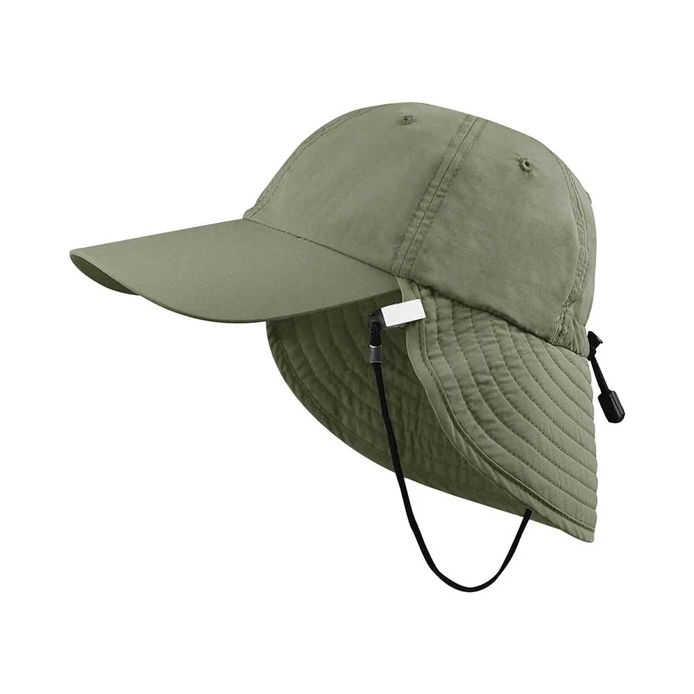 Outdoor Taslon UV Cap with String & Clip