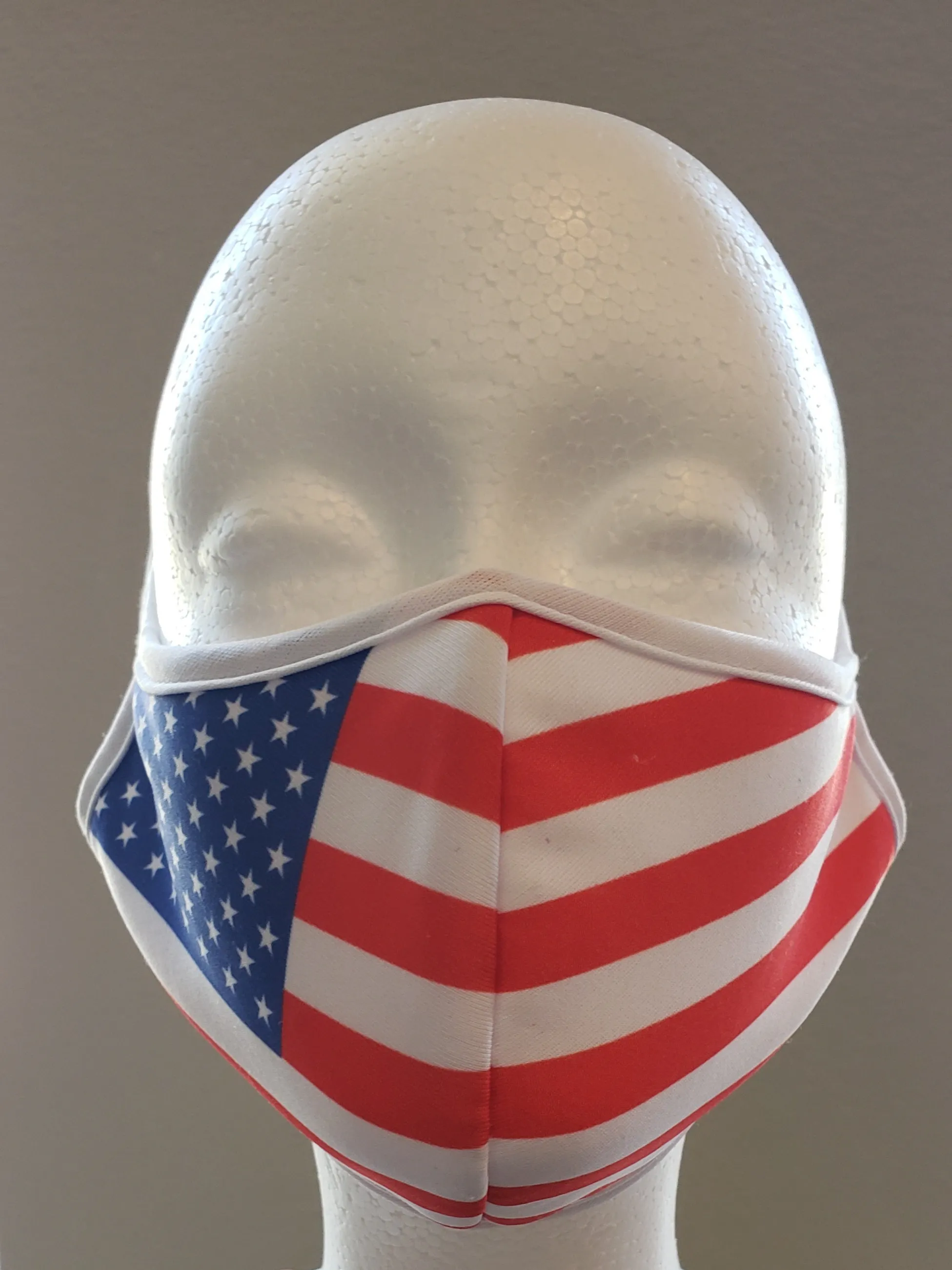 Patriotic 4 Layer Fabric  Dust Filter Unisex Face Cover