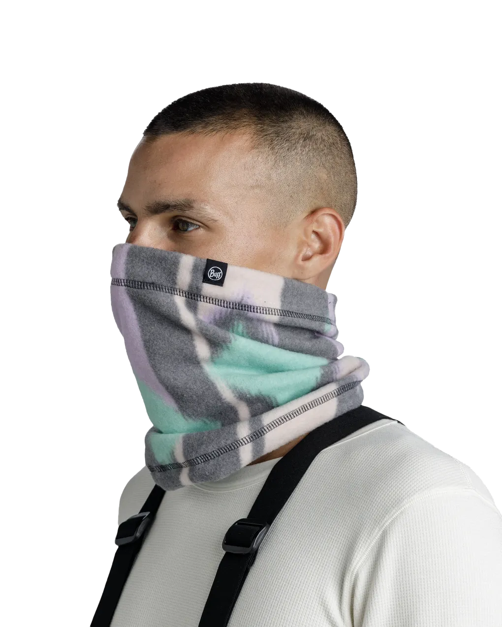 Polar Prints Neck Warmer Cusha Buff in Multi