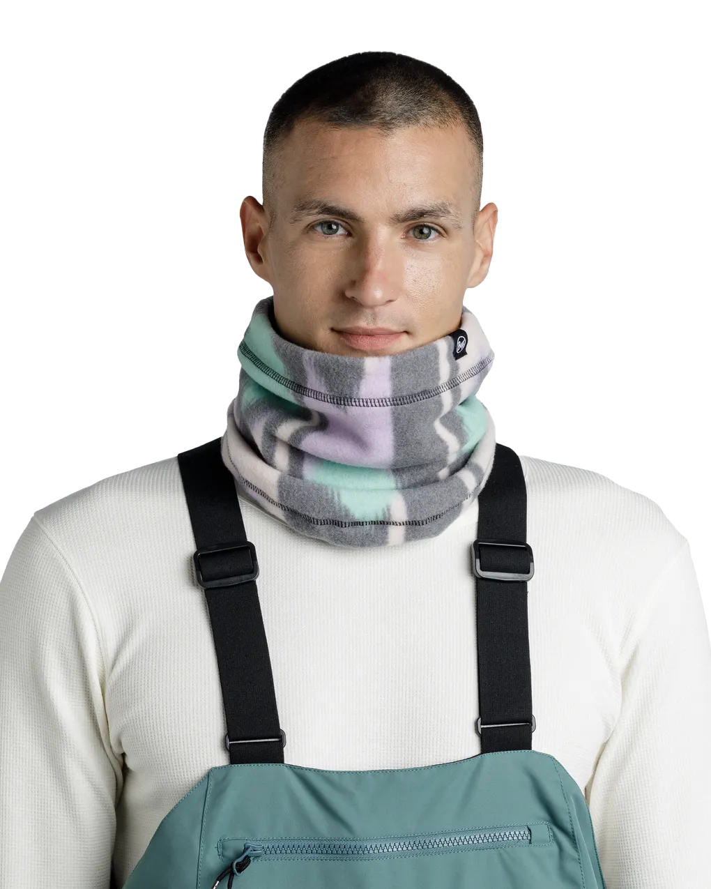 Polar Prints Neck Warmer Cusha Buff in Multi