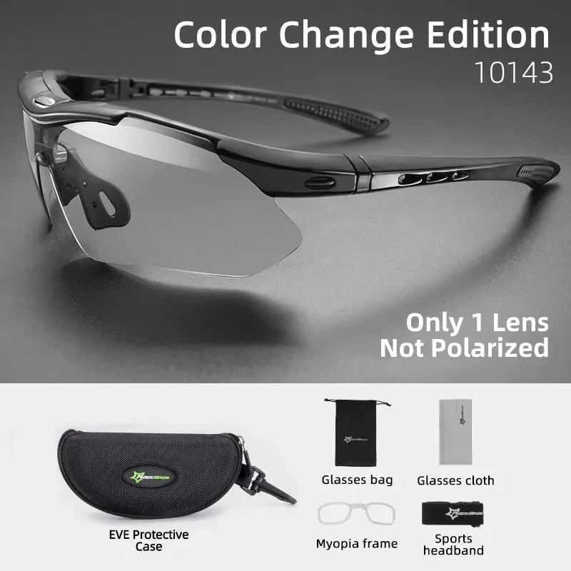 Polarized UV Protection Cycling Performance Sunglasses - Enhance Vision & Comfort