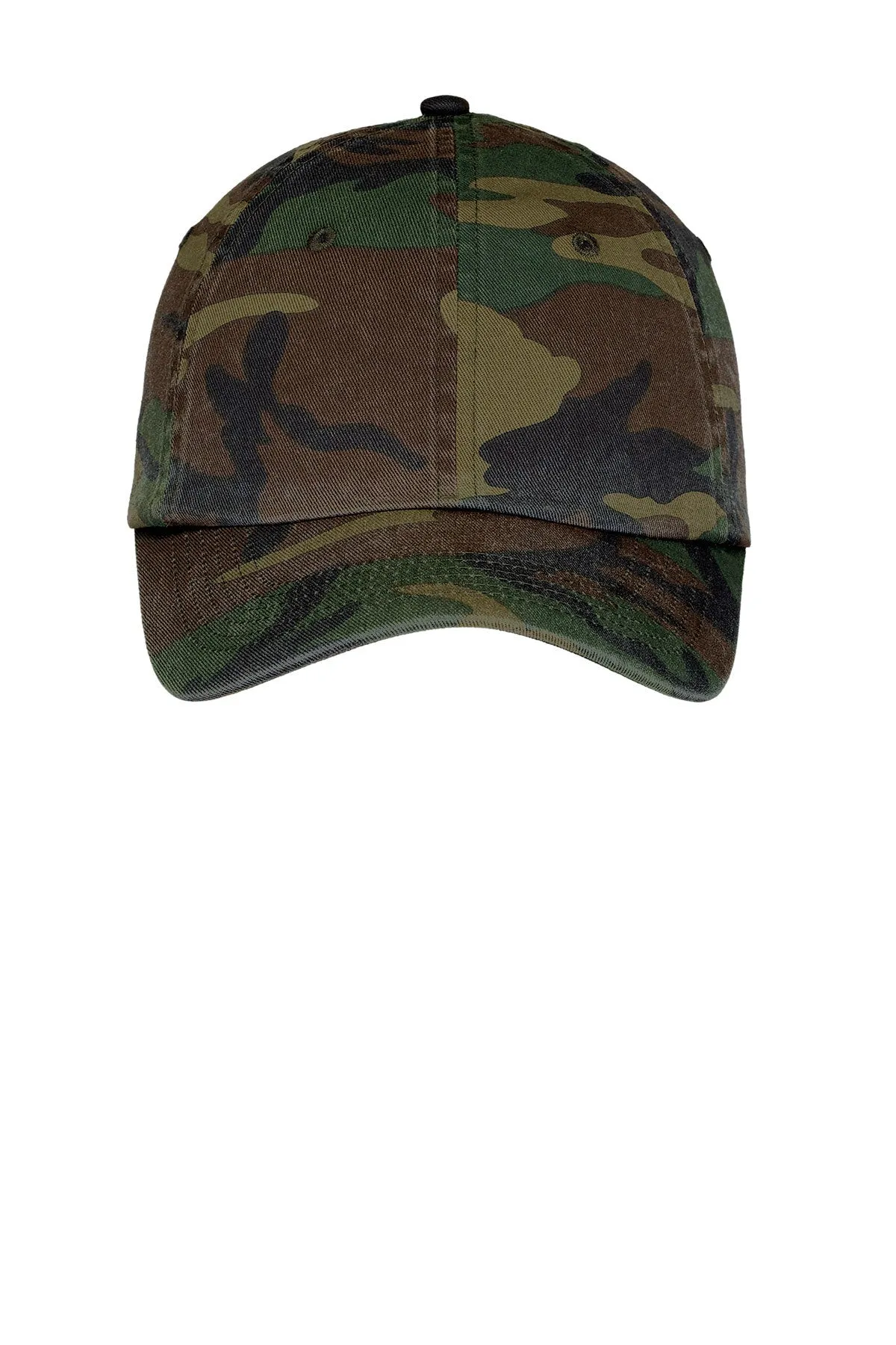 Port Authority Camouflage Custom Caps, Military Camo