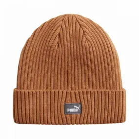 Puma Eco-Friendly Thermal Knit Beanie - Light Brown Comfort for All Seasons