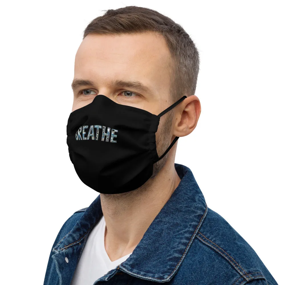 "Breathe" Face Mask in Black