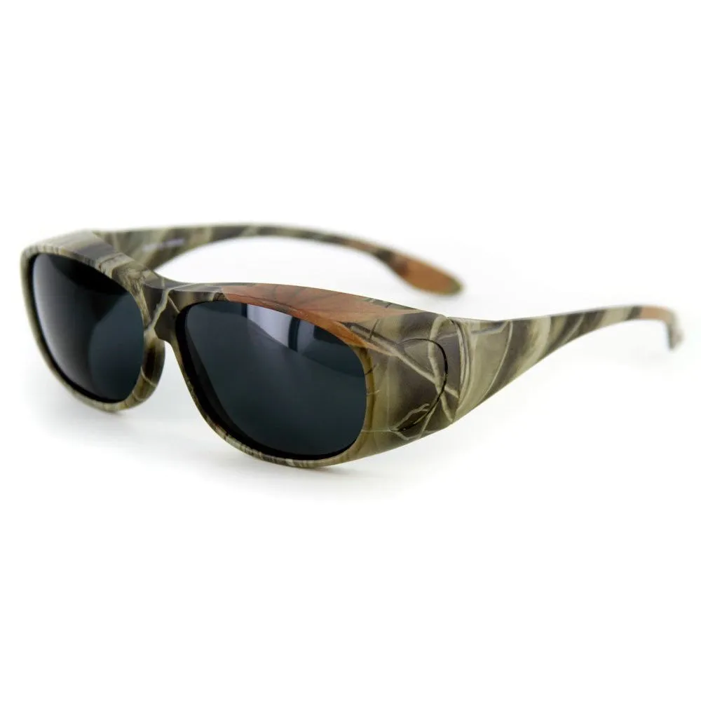 "Camo Spex Medium Hideaways" Over-Prescription Polarized Sunglasses