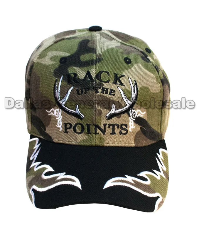 "RACK UP THE POINTS" Casual Baseball Caps