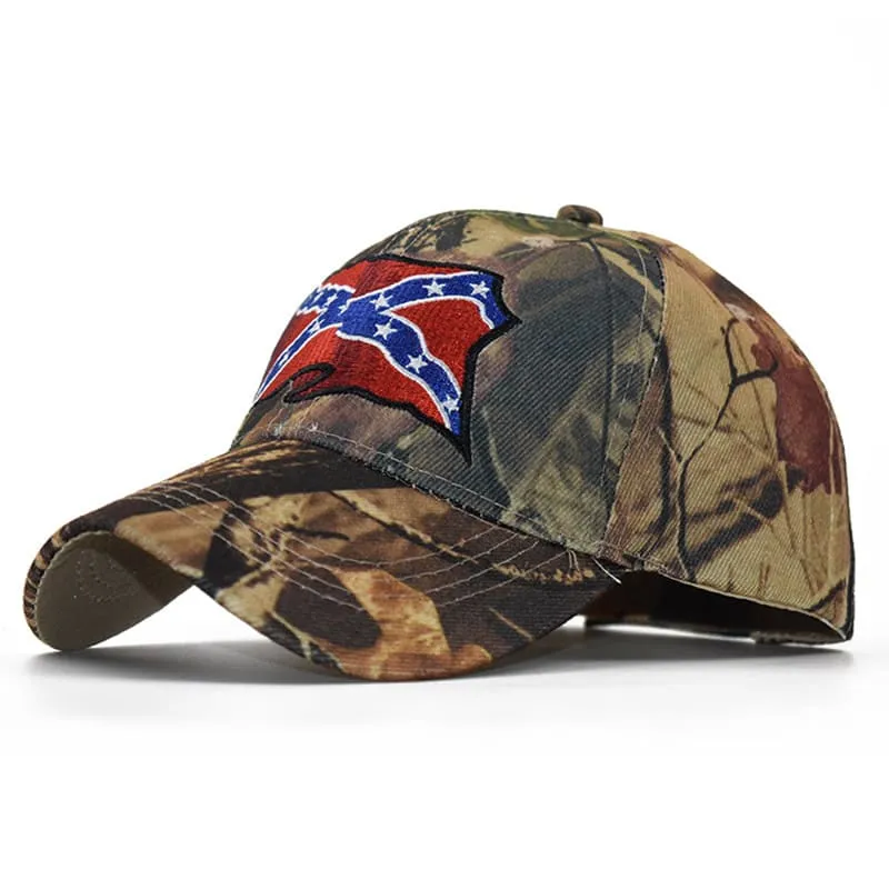 Rebel Pride Camouflage Baseball Cap