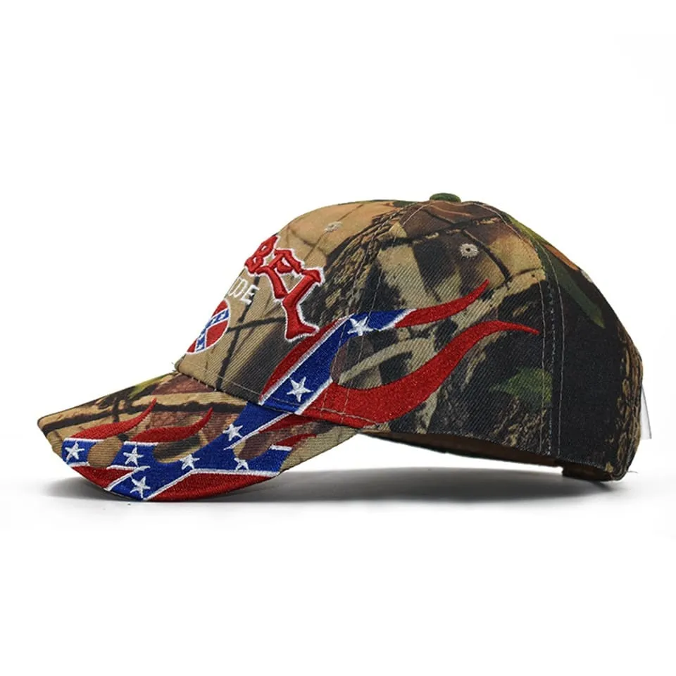 Rebel Pride Camouflage Baseball Cap