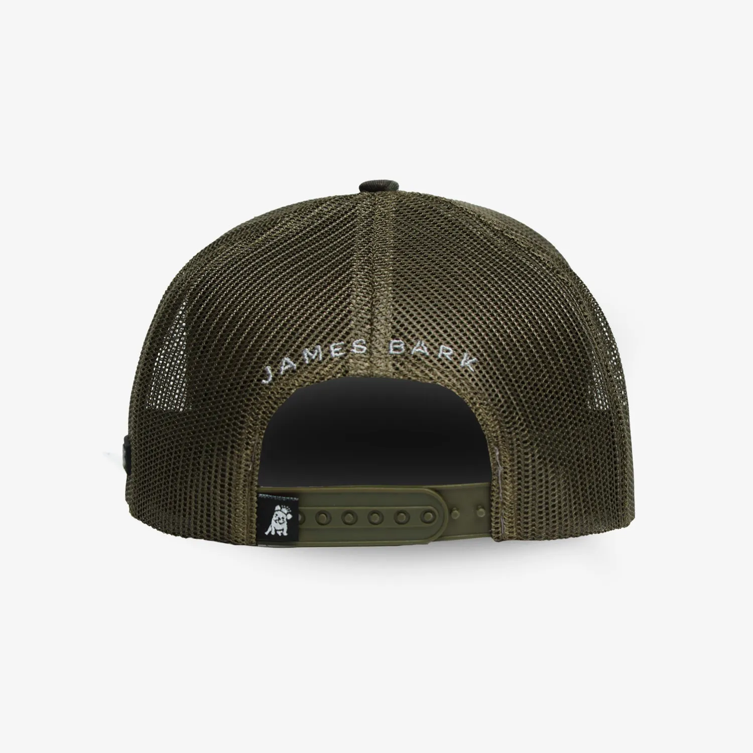 Retro Trucker Cap in Green Camo