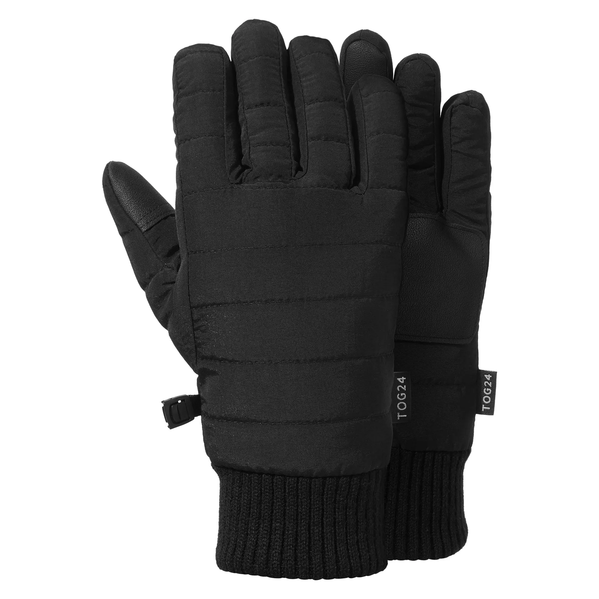 Ridge Microfleece Gloves - Black