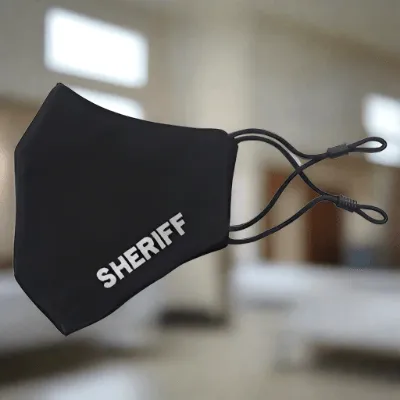 Sirchie Sheriff Reusable Cotton Face Mask