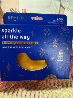 Sparkle All The Way Eye Masks