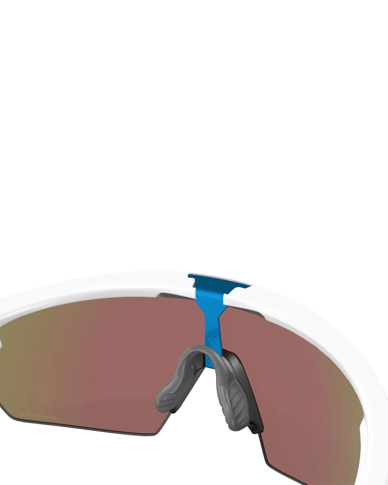 Sphaera Prizm Polarised Sunglasses in Matte White & Prizm Sapphire