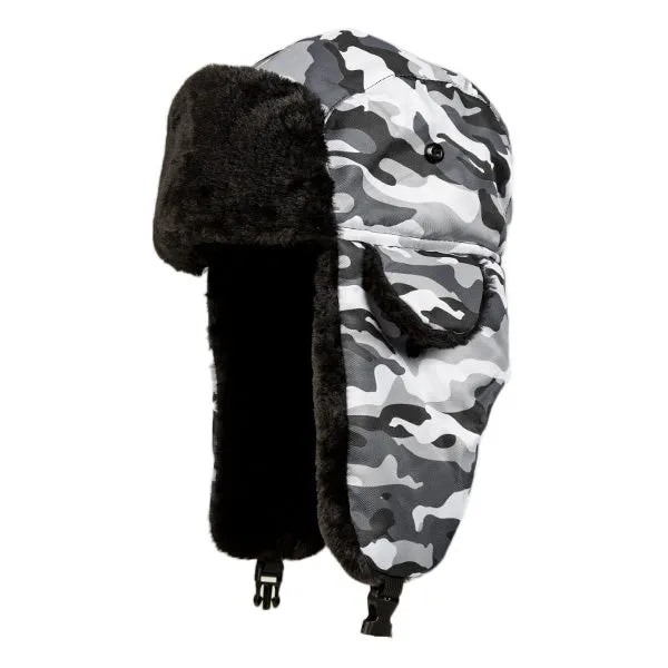 Trapper Hat | Snow Military Camo PreOrder