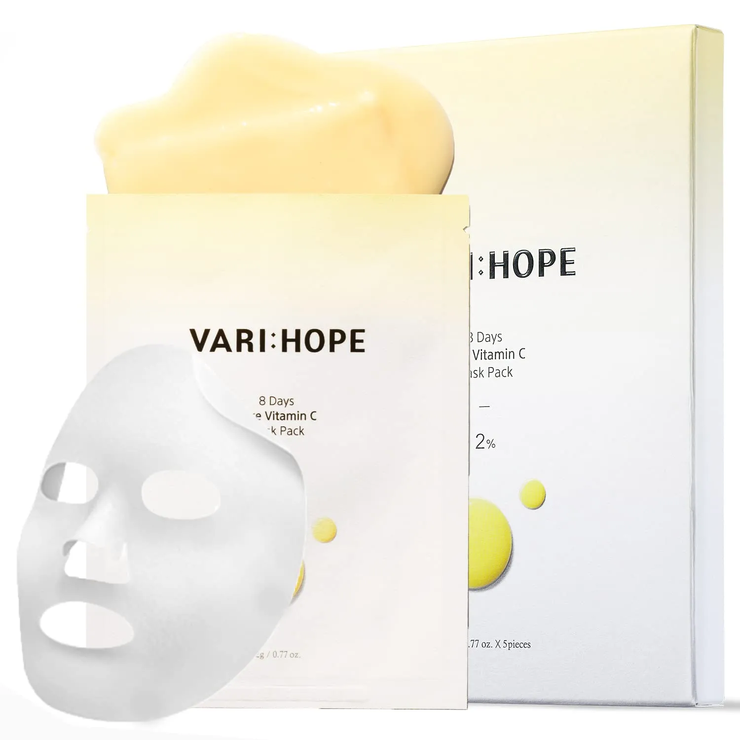 VARI:HOPE 8 Days Pure Vitamin C Mask Pack