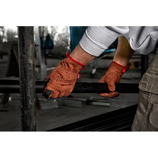 Work Gloves - Milwaukee® Goatskin Leather Work Gloves, 48-73-001