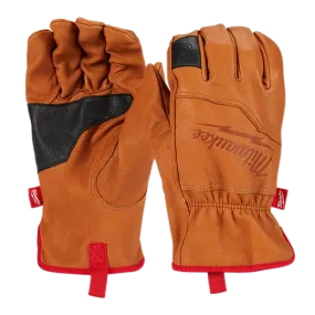 Work Gloves - Milwaukee® Goatskin Leather Work Gloves, 48-73-001