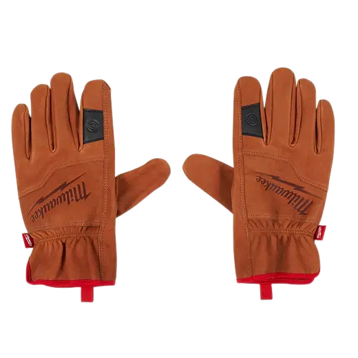 Work Gloves - Milwaukee® Goatskin Leather Work Gloves, 48-73-001